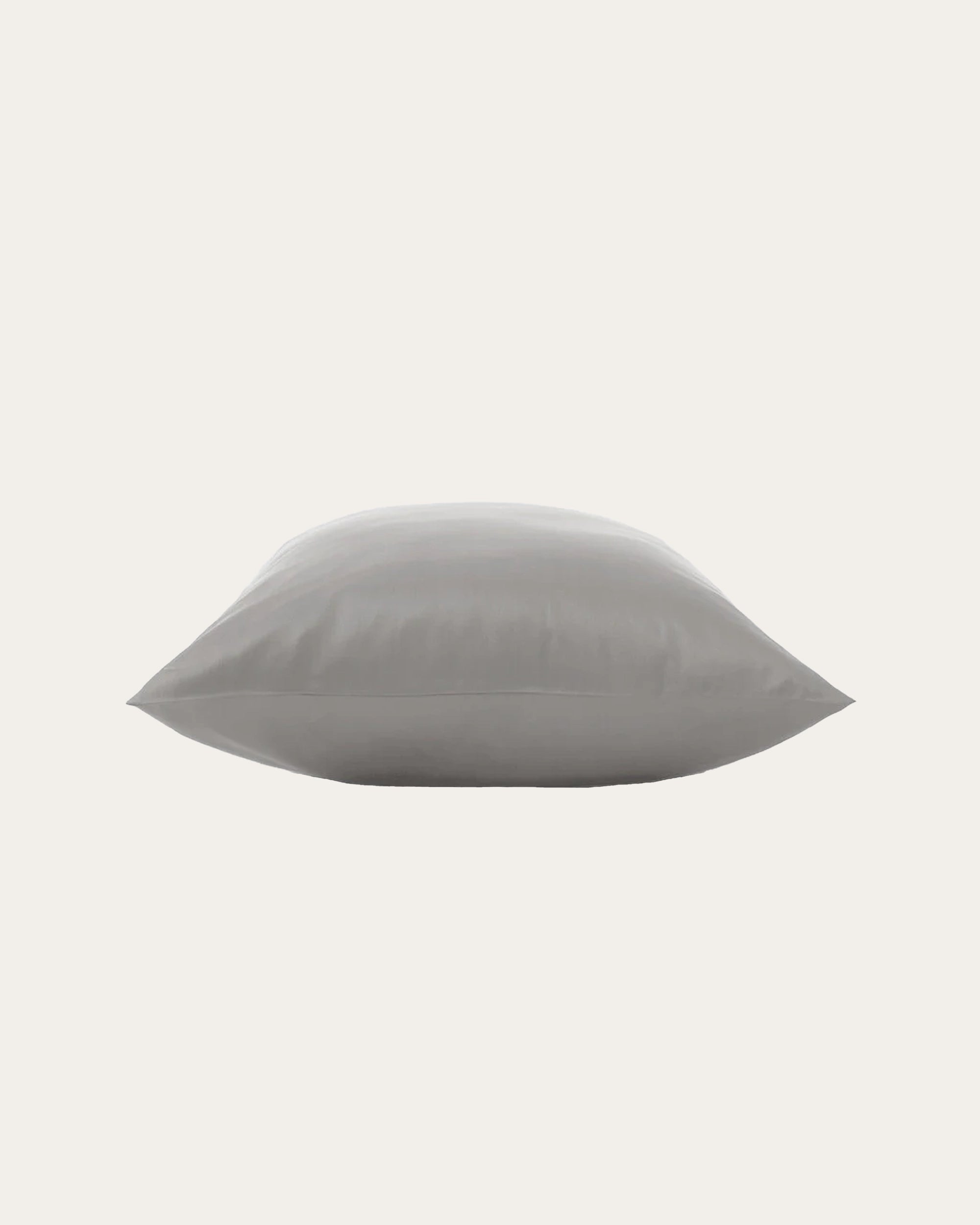 Elegant Moonlight Silver Satin Pillowcase with a smooth texture, ideal for protecting hair and skin.
